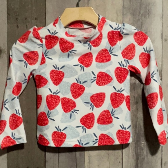 Carter’s Just One You Strawberry Rashguard - Picture 1 of 5